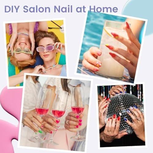 Extra Short Coffin Nail Tips: 240PCS Clear Gel Short Coffin Nails Tips, 12Sizes Full Cover Acrylic Pre-shaped Press on Fake Nail Tips for Nail Extension Home DIY Manicure - Thumbnail 6