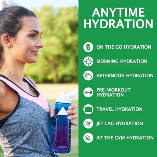 Let'z Go! Hydrate- Natural Hydration + Electrolyte Drink Mix- Hydration + Electrolytes + Antioxidant Powder Packets, Natural Flavors, Vitamins C + D | No Sugar | No Calories | (15 Count) Fruit Punch - Thumbnail 5