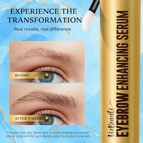 VieBeauti Eyebrow Growth Serum for Longer Fuller Thicker Looking Brows - Thumbnail 2