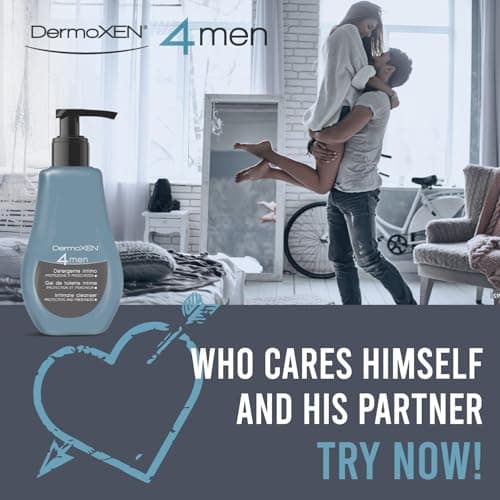 DERMOXEN Men's Intimate Wash | pH Balanced Daily Hygiene Gel | Freshness & Odor-Control Formula with Menthol | Gentle Cleansing for the Groin Area | Male Hygiene Product | 4.23 fl oz - Thumbnail 6