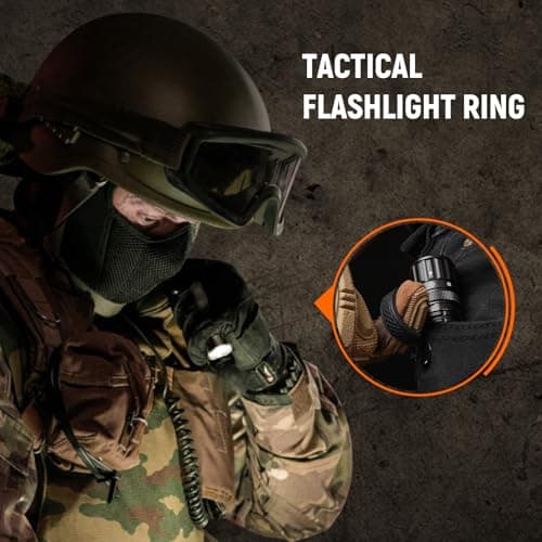Wurkkos TD07 LED Tactical Flashlight, USB-C Rechargeable Flashlights, 1300 High Lumen EDC Small Flashlight, Turbo/Strobe Momentary, IP68 Waterproof, 6 Lighting Modes, Flash light for Emergency Camping - Thumbnail 6