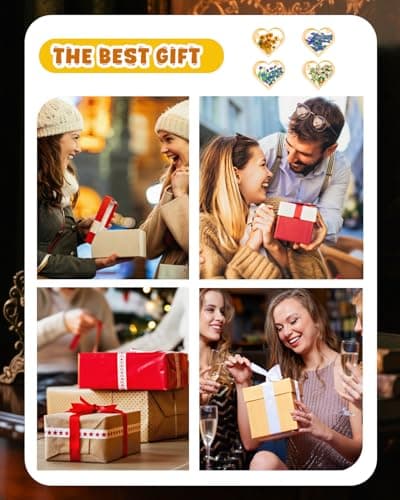 HOMTEK 4pcs Metal Clip Heart Bookmarks for Reading Women, Van Gogh Monet Oil Painting Cute Hollow Butterfly Corner Page Book Marks for Women,Teachers Students,Reading Accessories Gifts for Book Lovers - Thumbnail 5