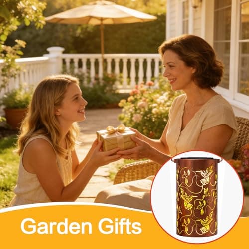 Solar Lanterns Outdoor Hanging Hummingbird Decor Lantern,Waterproof Hollow Out Metal Decorative Garden Light,Graceful Decoration for Patio,Yard,Landscape,Walkway,Festival - Thumbnail 6