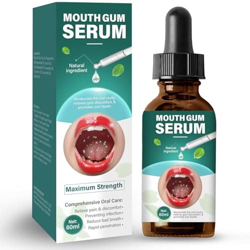Gum Restore Drops, Gum Repair for Receding Gums & Stain Removal, Bad Breath Treatment for Adults(Dark Green)
