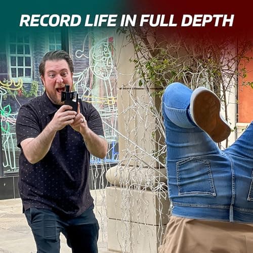 OPIC 3D Spatial Livestream and Video Device for Phone, Tablet, Laptop – OPIC Spatial Clips on to Turn Your Device Into a 3D Camera for Livestreaming and VR-Ready Memories for Creators Worldwide - Thumbnail 5