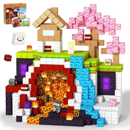 Titoclar 100PCS Magnetic Blocks- Easter Basket Stuffers for Kids, Magnet Toys for 3 4 5 6 7 8 Year Old,Children Sensroy Toys & Games, Christmas Birthday Gifts for Boys & Girls Ages 3+ - Image 1