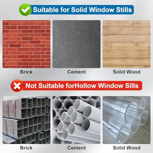 Universal Heavy-Duty Window AC Bracket – Indoor Installation, Supports Up to 165lbs for 5,000-12,000 BTU Units - Thumbnail 5