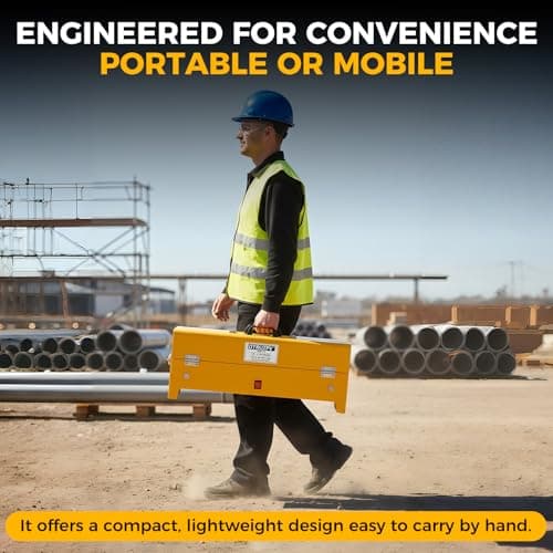 OTRUZPV 1/2"–2" PVC Conduit Heater Box, Electric PVC Bender Tool for Schedule 40/80 Heater Pipe with Temperature Control & Safety Shutoff - Thumbnail 5