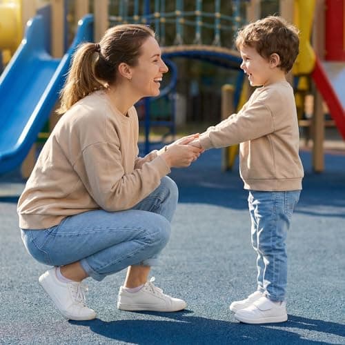 STQ KIDS Toddler Boy Shoes Wide Toe Box Barefoot Shoes Lightweight Girls Sneakers Non-Slip Zero Drop Preschool Walking Running Tennis Shoe Daycare All White Little Kid Size 11 - Thumbnail 2