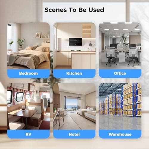 Gas Leak Detector, 2 Pack Natural Gas Alarm for Home & RV, Plug-in Propane Detector Monitor with Audible & Visual Alarm, AC 120V-240V, Black Color - Thumbnail 3