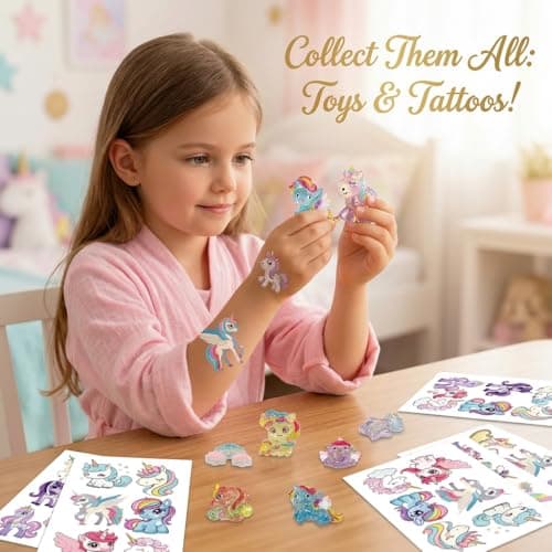 Unicorn Bath Bombs for Kids with Surprise Inside-9 Pcs Large Fizzy Bath Salts with Calming and Long Lasting Scent, Handmade Bubble Bath Bombs for Gilrs Age 3 4 5 6 7 8 9+ Year Old - Thumbnail 5