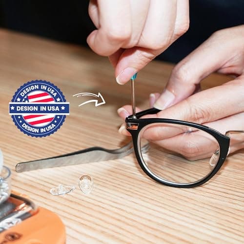 MULWARK Small Screwdriver Set, 6pcs Magnetic Mini Screwdriver Set, Micro Precision Flathead and Phillips Glasses Screwdriver with Case for Eyeglasses, Watches, Electronics, Phone And Computer - Thumbnail 3