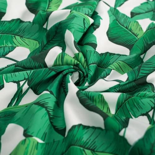 Belle Poque Spring Summer Dresses for Women Knee Length Dress Tropical Hawaiian Floral Dress Beach Vacation Green XXL - Thumbnail 5