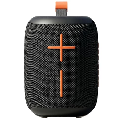 Musibaby Bluetooth Speaker, M73 Portable Wireless Speaker – Waterproof 20W Loud Speaker with Carry Handle and Simple Button Control for Outdoor and Indoor Music(blk) - Image 1