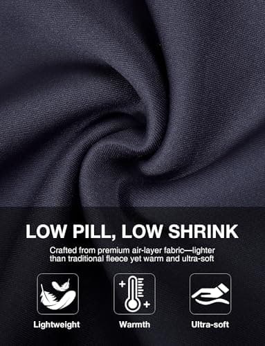 K-Swiss Heritage Men's Hoodies - Pullover Long Sleeve Sweatshirt Casual Club Hooded for Gym Workout Purple XS - Thumbnail 4