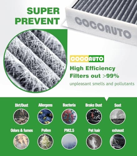 COCOAUTO Engine & Cabin Air Filter Kit for Silverado 1500 (2019-2026), Sierra (2019-2026), Tahoe Yukon Suburban 2021+, Replace A3244C 84121219 13508023 13356916, NOT for Diesel 6.6L - Thumbnail 3