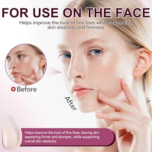 BKKTfBWK Collagen Infused Solid Moisturizing Balm Stick – Portable Skincare for Instant Hydration & Soothing, Improves Elasticity & Youthful Glow, Travel-Friendly Face & Body Balm, 1PC - Thumbnail 2