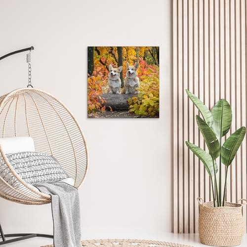 WayToLight Personalized Custom Canvas Prints with Your Photos Framed Wall Art Customized Picture Photo Prints Ideal for Home Decor Christmas Family Gifts (16inx16in) - Thumbnail 5