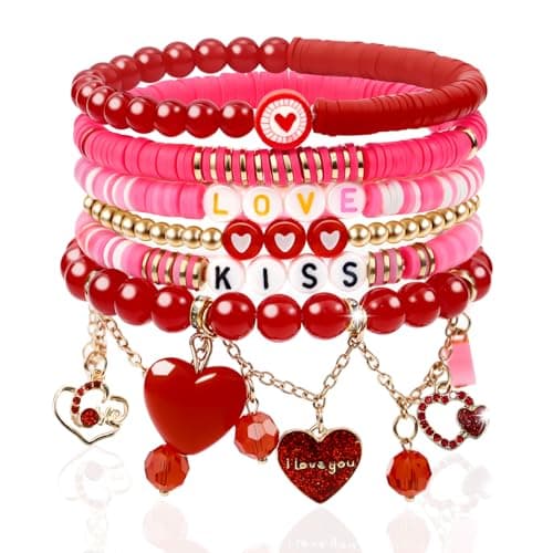 JAPDNK Valentines Day Gifts 2026 for Women, Bracelets for Women, Galentines Day Gifts for Lover Her - Image 1