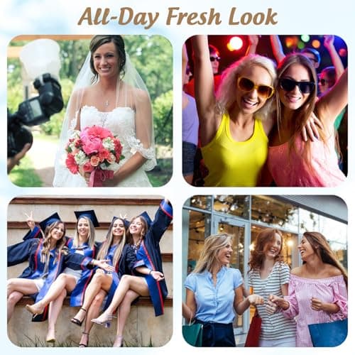 Setting Spray for Makeup Long Lasting for up to 36HR Wear Vitamin C Ultra-Fine Face Mist Dewy Hydrating & Soothing Finishing Fixing Spray for Make Up All-Day Fresh Look 4.44 oz - Thumbnail 5