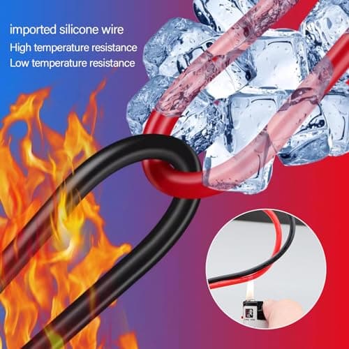 SNAKOL 22-Piece Multimeter Test Lead Kit, Back Probe Test Leads,Multimeter Probes,Test Leads with Alligator Clips, Replaceable Gold-Plated Probes,Soft Silicone Wire ，for Digital Multi Tester - Thumbnail 3