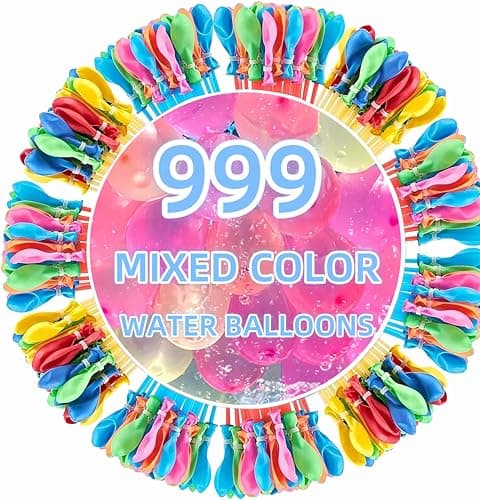 Summer Water Toys Magical Quick Fill Water Balloons for Pools and Water Companions 999 Balloons (ZBD) - Image 1