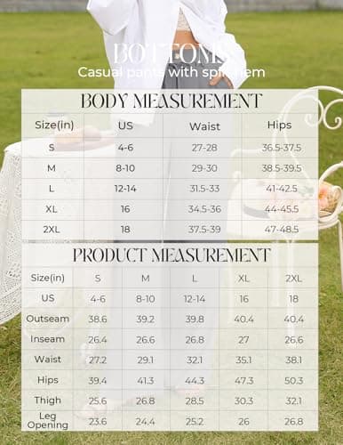 GRACE KARIN Linen Pants Women,Elastic High Waist Wide Leg Pants with Pockets,Comfy Beach Vacation Trousers Gray - Thumbnail 6