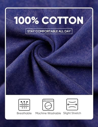 JMIERR Mens 2026 Vintage Washed Sleeveless Hoodie Tank Top Cotton Muscle Workout Gym Streetwear Shirt Blue - Thumbnail 6