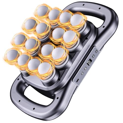 Cexovil 16-Head Massage Gun,2026 Upgrade Deep Tissue Percussion Massager with 9 Modes 9 Intensities, 2600mAh 6H Runtime, Quiet Muscle Tension Release Electric Massage Tools for Back, Shoulders, Legs