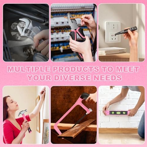 Tool Set- 412 Piece Home Repair/Auto Tool Kit, Storage Organizer with Drawers, Toolbox Storage Case for Women & Men, Perfect for Homeowner, Diyer, Handyman, DIY - Thumbnail 4