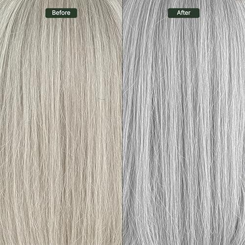 GOOD&ALL Purple Shampoo - Reduce Yellow Tones for Blonde, Silver, Highlighted Hair - Sulfate, Paraben, Fragrance-Free & Vegan - 13.5 fl oz - Thumbnail 3