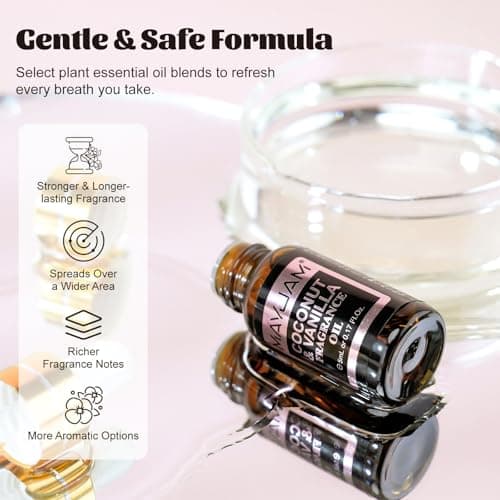 MAYJAM Fragrance Oil Gift Set, Top 20 Essential Oils Variety Pack for Diffusers for Home, Long Lasting Scented Oils for Soap Candle Making - 5ml/0.17fl.oz - Thumbnail 2