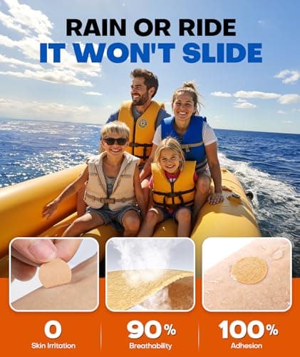 FILLOVE 52ct Motion Sickness Patches Non-Drowsy, 72H Lasting Sea Sickness Patches Cruise Essentials 2026, 100% Natural Motion Sickness Patch Travel Essentials for Car Airplane Ship Altitude Sickness - Thumbnail 6