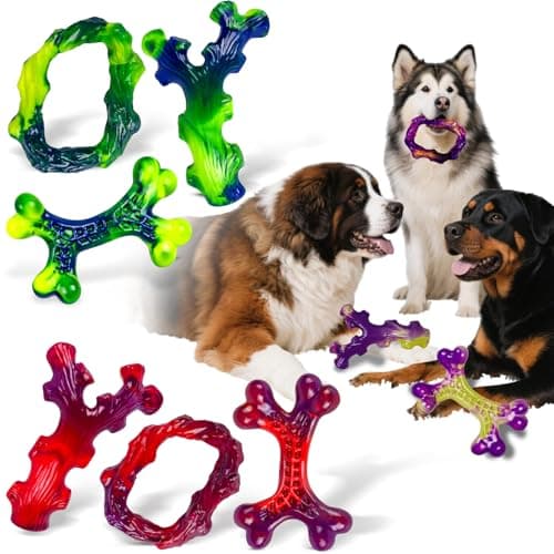 Frienhund 9-Pack Indestructible Dog Toys for Aggressive Chewers, Durable Chew Toys for Large Dogs, Dog Toy for Aggressive Chewer Large Breed, A Super Set for Happiness for All Dogs - Image 1