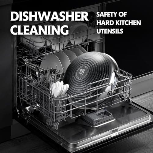 DOTCLAD 13 Inch Hybrid Stainless Steel Wok with Lid and Steamer Basket, Non Stick Stir Fry Pan, PFOA-Free, Works on Induction, Dishwasher & Oven Safe - Thumbnail 5