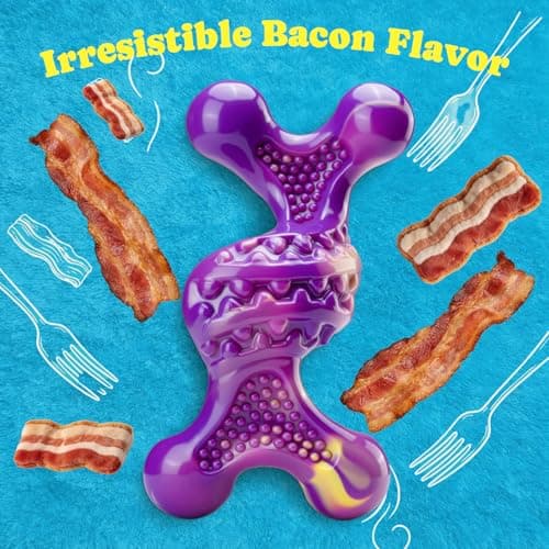 Kseroo Dog Toys for Aggressive Chewers: Larger Size, Weighing 400g, 2 Pack Tough Dog Toy for Medium & Large Dogs Weighing 20-70 lbs, Indestructible Dog Chew Toys - Thumbnail 4