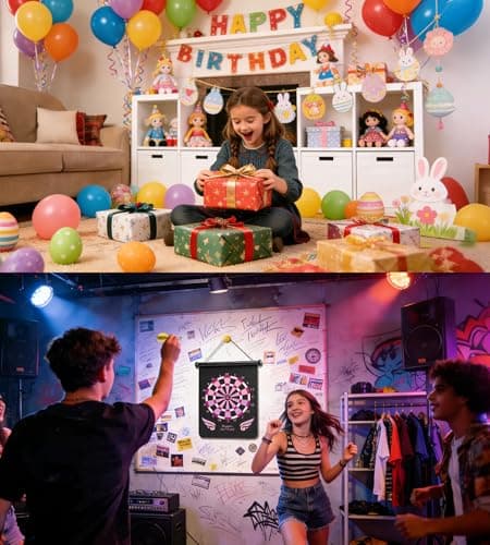 ALREMXUO Gifts for 6 7 8 9 10 11 12 13 14 15 16 Years Old Girl, Magnetic Dart Board for Kids, Teen Gift Ideas for Christmas, Birthday, Toys for Girls - Thumbnail 6