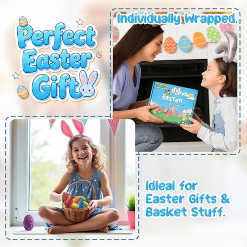 Bath Bombs for Kids, Easter Egg Organic Natural Bath Bomb with Surprise Toys Inside, Bubble Bath Fizz for Kids, Easter Basket Stuffers for Boys Girls, 12 Pack - Thumbnail 6