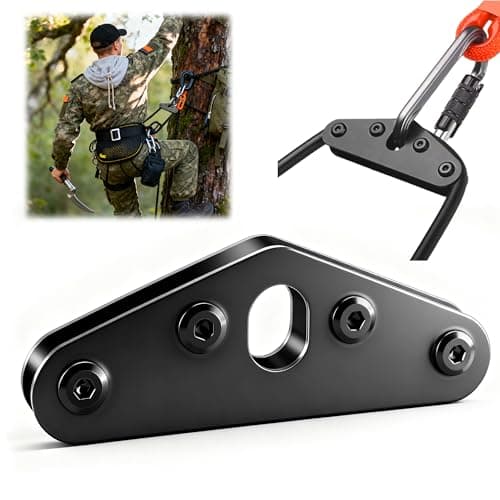 HOLIDAYMAP Saddle Hunting Accessories - 2.5mm Thick Saddle Bridge Spreader, Heavy-Duty Hip Pinch Relief Tool for Tree Saddle Hunting, 304 Stainless, Durable Tool for Saddle Hunting Hip Comfort - Image 1