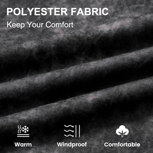 M MAELREG Mens Sweatshirts Hoodies Outdoor Hiking Workout Performance Hooded Sport Casual Fall Golf Hoodies for Men - Thumbnail 5