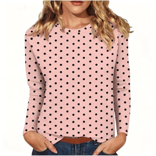 Under Scrubs for Women Long Sleeve Slim Fit Pink Medium
