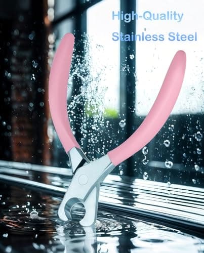 HEYCROWN Large Dog Nail Clippers Wide Jaw Opening Heavy Duty Dog Nail Trimmer Cat Claw Clippers - Thumbnail 6