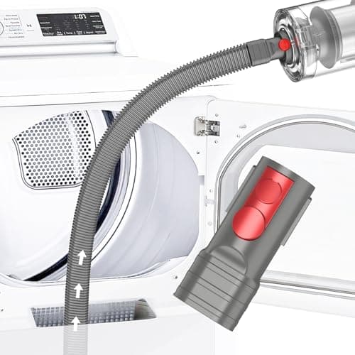 Sealegend Dryer Vent Cleaner Kit Compatible with Dyson Dryer Lint Vacuum Attachment Removes Deep Lint Adapter Compatible with Dyson V7 V8 V10 V11 V12 V15 etc Cordless Vacuum Cleaner Accessories - Image 1