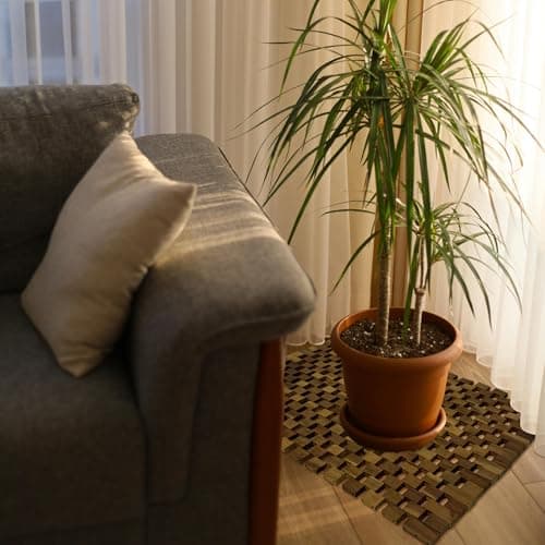 Acacia Wood Bath Mat - Non Slip Sturdy Wooden Shower Mat - Spa, Sauna, Cold Plunge, Camping, Bathroom Décor, Wood Door Mat 16" x 24" - Thumbnail 4