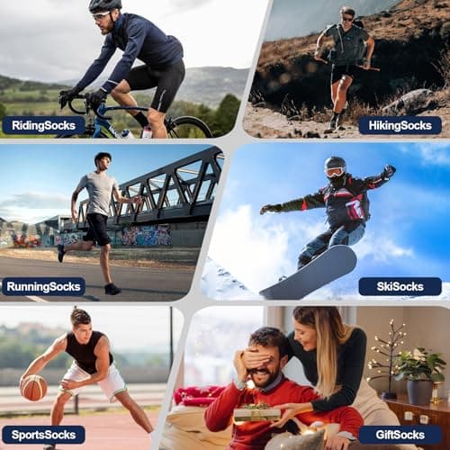 BISOUSOX Thin Merino Wool Socks for Men, 70% Premium Wool Crew Dress & Light Hiking Socks, Moisture Wicking, 3 Pairs - Thumbnail 2