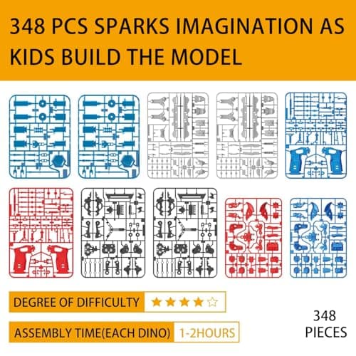 RiteHold Hydraulic Boxing Bots, STEM Building Kit for Kids, Build 2 Hydraulic-Powered Battle Robots, STEM Educational Fighting Robot Toy Set, Christmas Birthday Gift for Boys & Girls Ages 8-18 Adults - Thumbnail 5