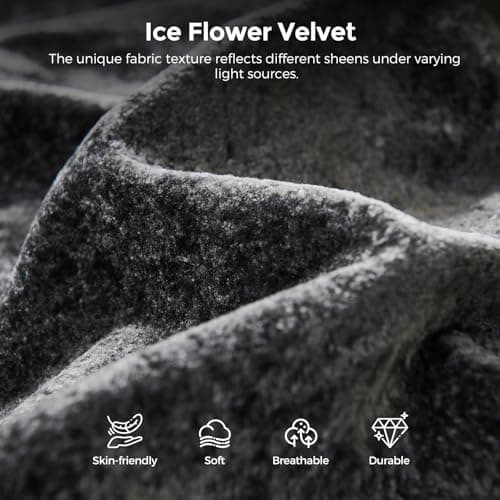 Ayovoch 115.7" L Shaped Modular Sectional Sofa with Ottoman, Cloud Boneless Couch, Upholstered Sofa in a Box, Flexible Module Combination for Living Room, No Assembly, Grey - Thumbnail 4