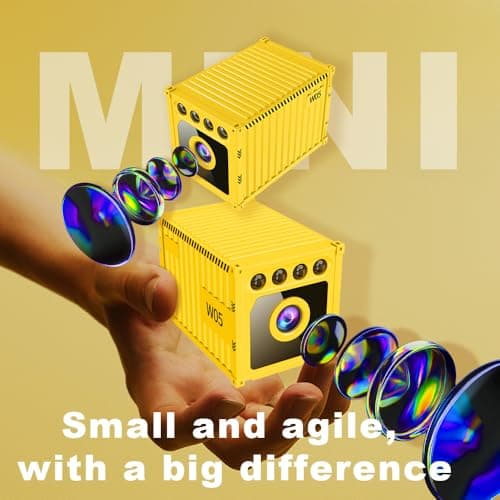 EGTWORO Smart Wireless Camera, WiFi Wireless Monitor, AI Motion Detection, Night Vision, Cloud Storage, Miniature Camera Suitable for Home Security, Baby, and pet Protection. - Thumbnail 3