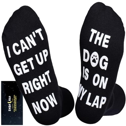 ZXGXLAW Birthday Gifts for Cat Dog Dad Cat Dog Mom,Funny Socks for Men Women Christmas Ideas,Crazy Gifts for Animal Lovers - Image 1