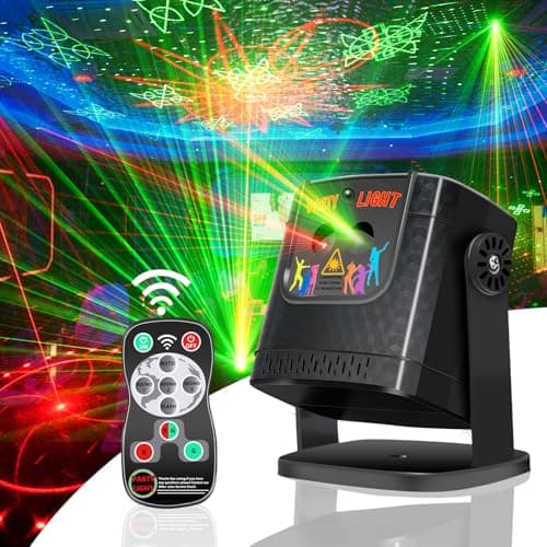 Mini Disco Party Lights - DJ Strobe Light Sound Activated Portable LED Lighting for Home Room Karaoke Family Gathering - Image 1